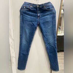 AG Prima Mid Rise Ankle Cigarette Jeans size 27R